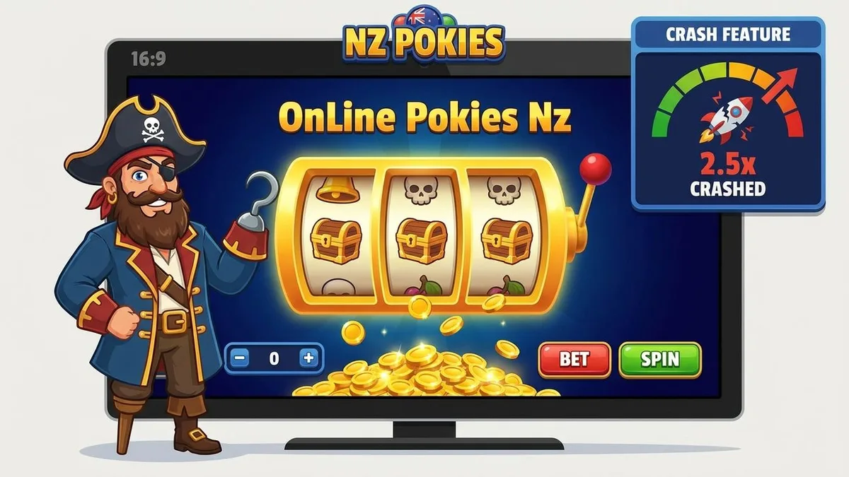Online Pokies NZ crash games
